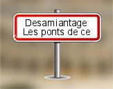 Examen visuel amiante à Les Ponts de Cé