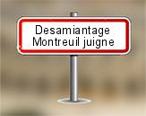 Examen visuel amiante à Montreuil Juigné